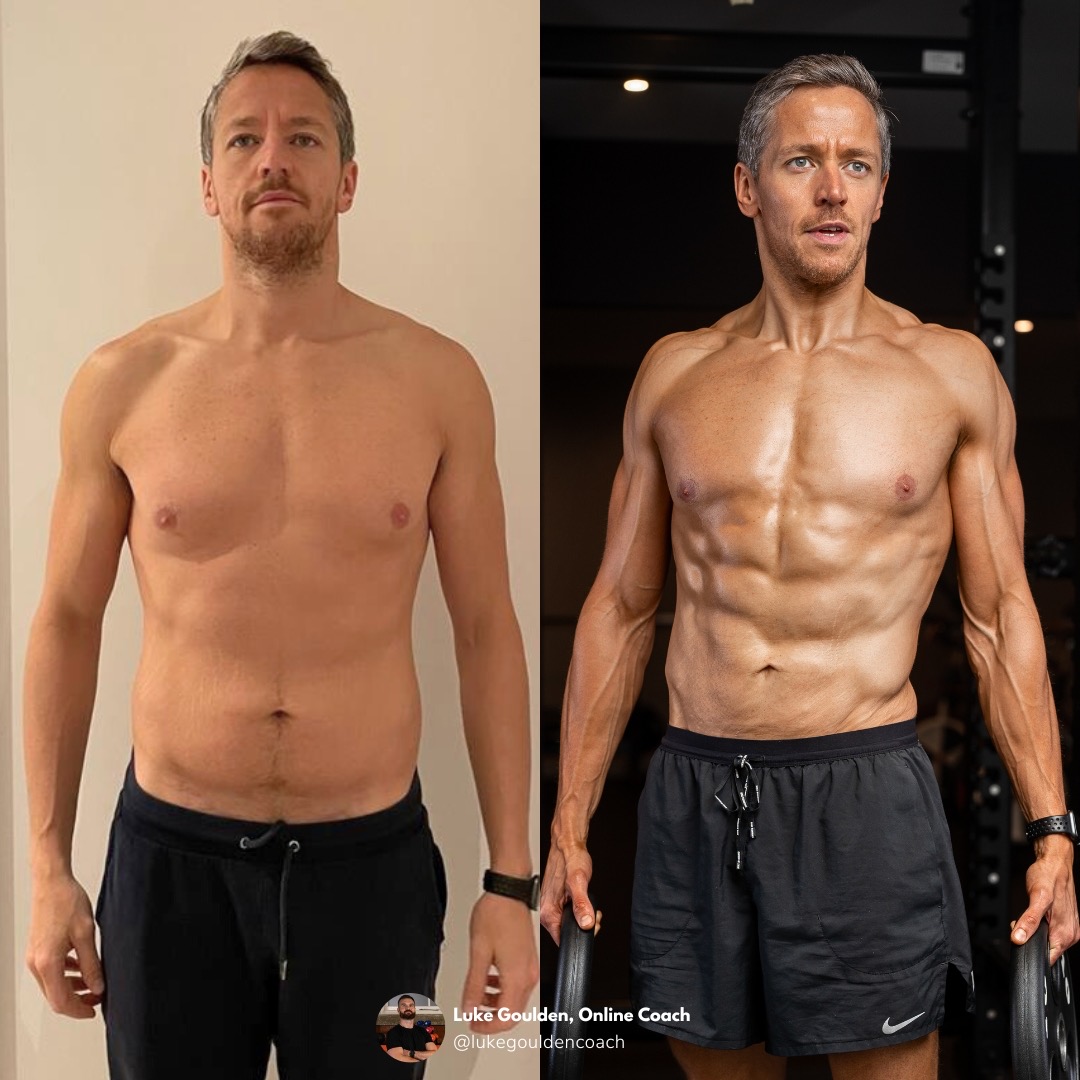 Richie — before and after